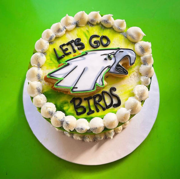 Eagles Super Bowl Cake – Madison K Cookies