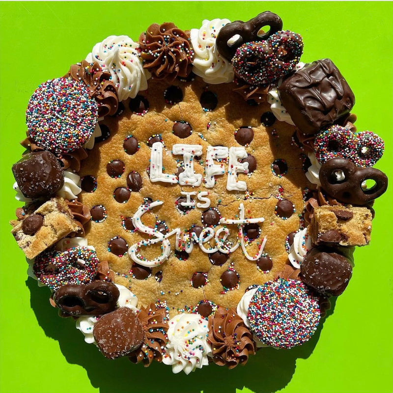 Custom Chocolate Chip Cookie Cake