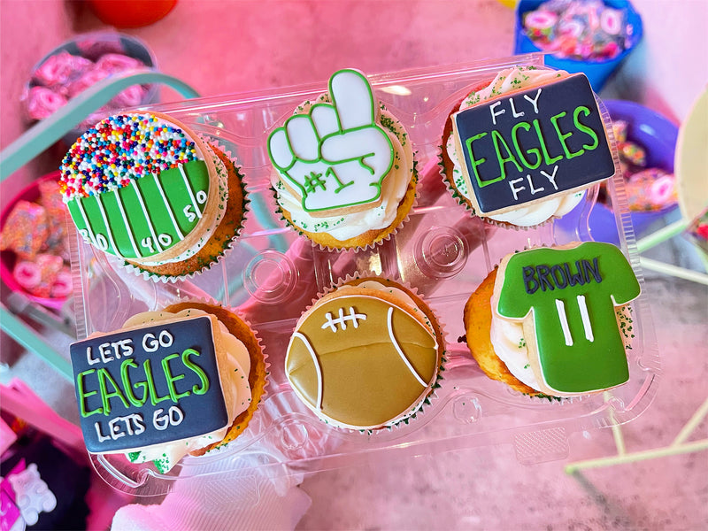 Let’s Go Eagles Cupcakes!