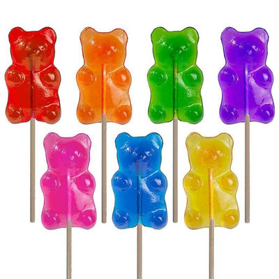 Sugar Bear Lollipops