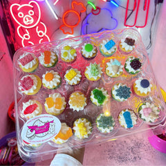 Mini Cupcake Set with Candy Toppers