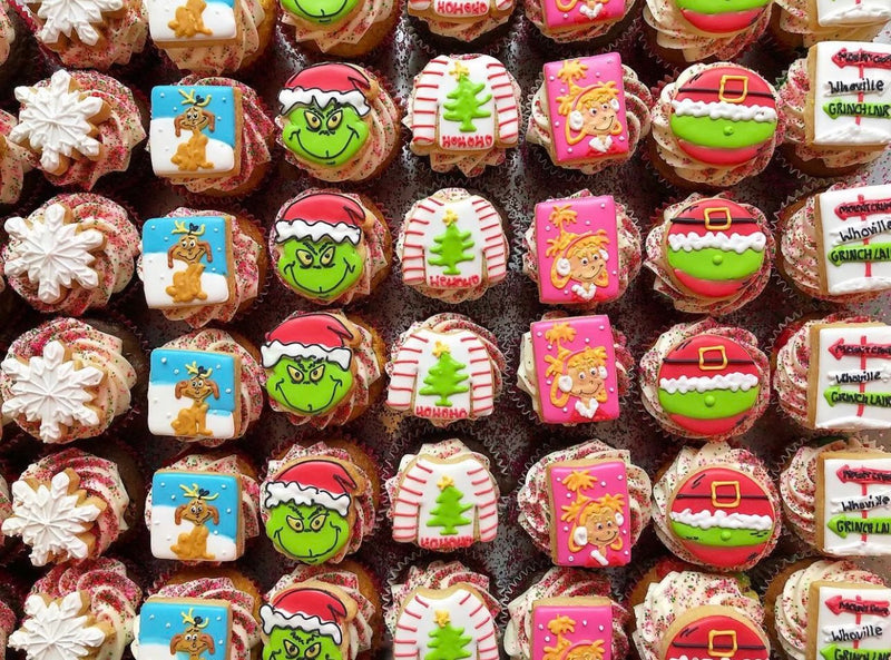 Custom Christmas Movie Cupcake Set