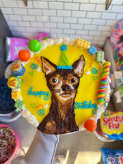 Dog Portrait Cake!