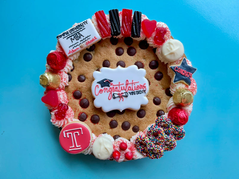 Graduation Cookie Cakes