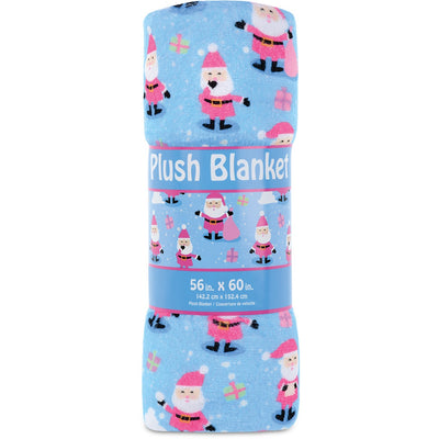 iscream JOLLY SANTAS PLUSH BLANKET
