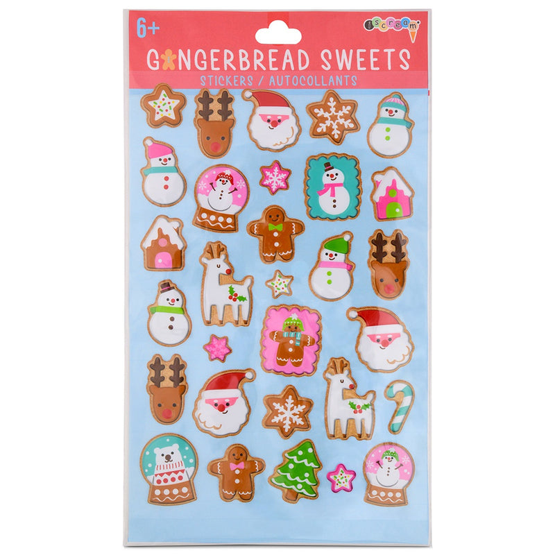 iscream GINGERBREAD SWEET STICKERS