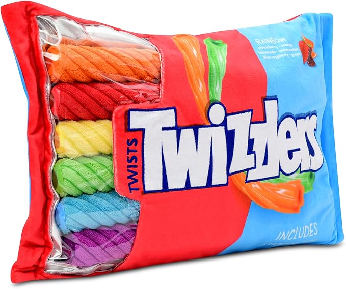 iscream RAINBOW TWIZZLERS PACKAGING PLUSH