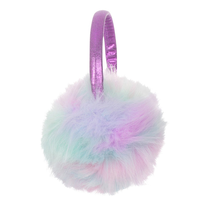 iscream GET WARM & COZY PURPLE TIE DYE  EARMUFFS