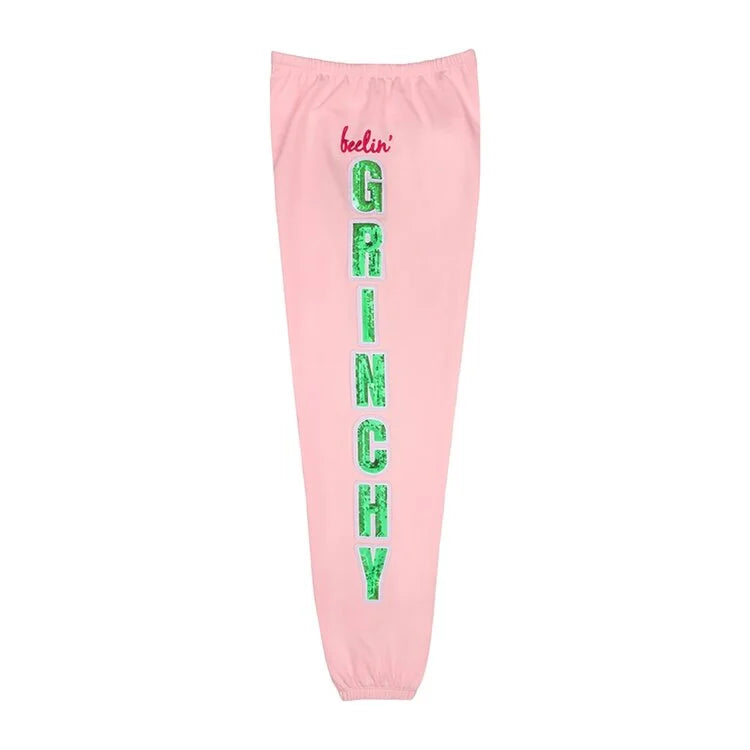 iscream FEELIN' GRINCHY SWEATPANTS