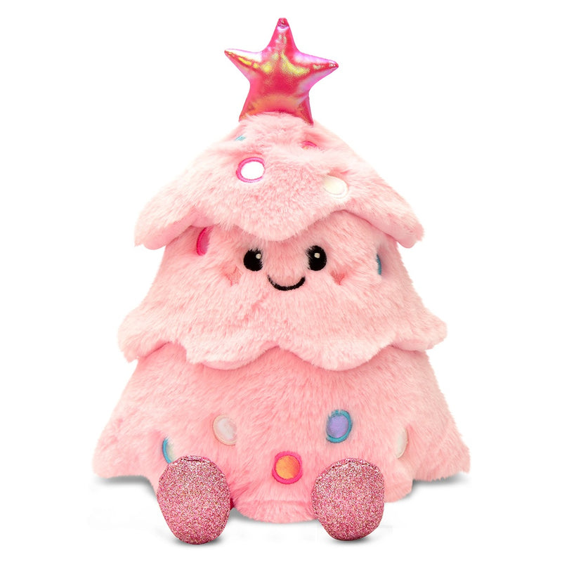 iscream GLITTER PINK CHRISTMAS TREE PLUSH