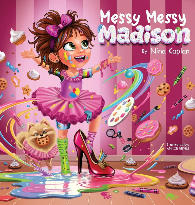 Messy Messy Madison Hardcover Children's Book