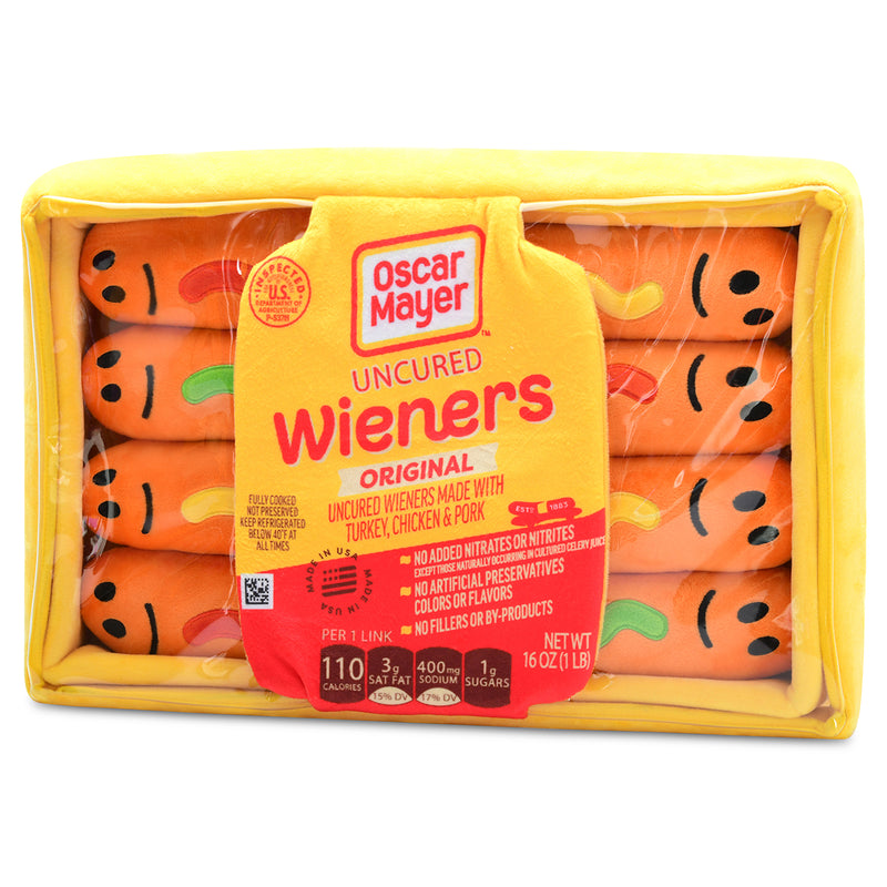 iscream OSCAR MEYER WEINERS PACKAGING PLUSH