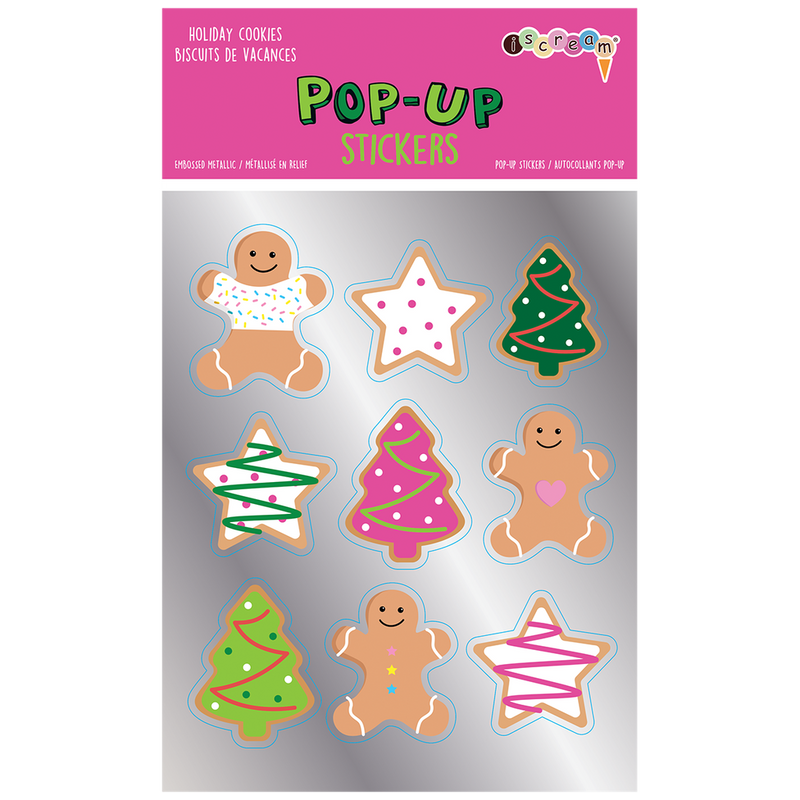 iscream Holiday Pop Up Stickers