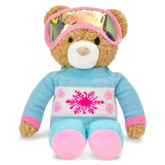 iscream Ski Bear Plush Character