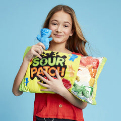 iscream Sour Patch Kids 3D Packaging Plush Toy