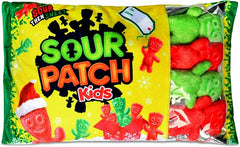iscream CHRISTMAS SOUR PATCH KIDS PLUSH PILLOW