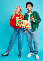 iscream CHRISTMAS SOUR PATCH KIDS PLUSH PILLOW