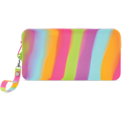 iscream RAINBOW TIE DYE POPPER PENCIL CASE