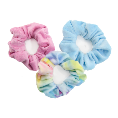 iscream TIE DYE KIT SCRUNCHIES 3PC