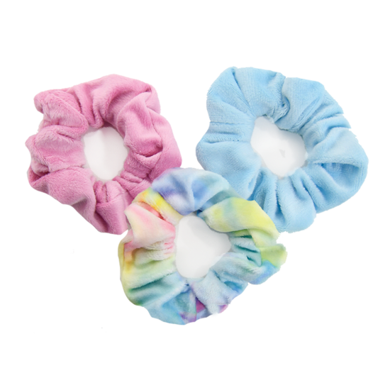 iscream TIE DYE KIT SCRUNCHIES 3PC