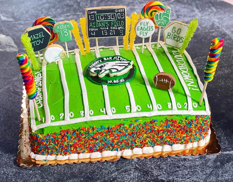 Eagles Sheet Cake
