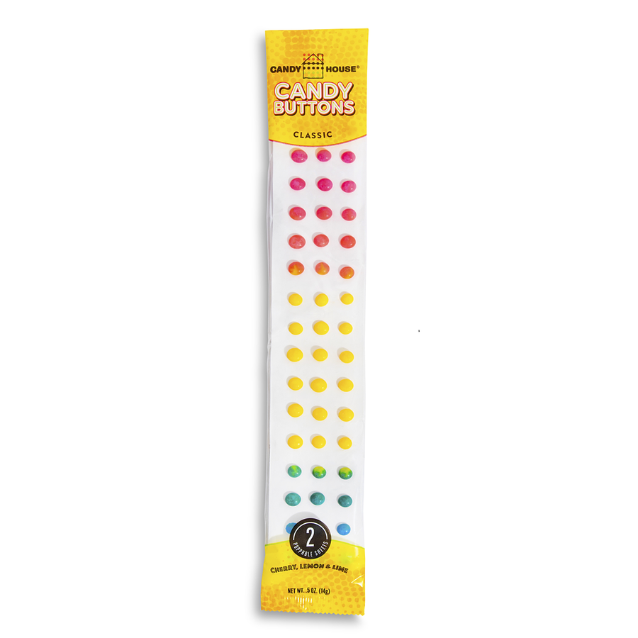 Candy Buttons 2 sheets .5 oz