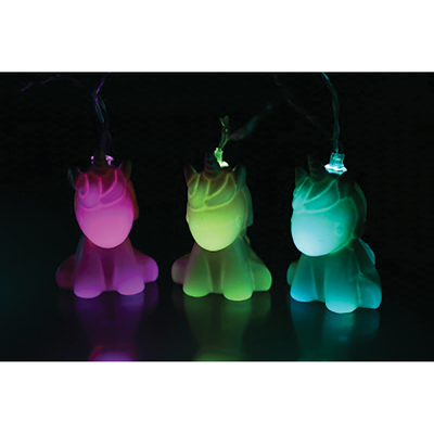 iscream unicorn color changing STRING LIGHTS 10 multicolor lights