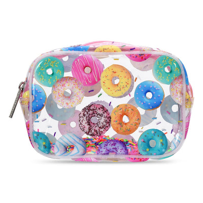 iscream GO-DONUTS CLEAR COSMETIC BAG