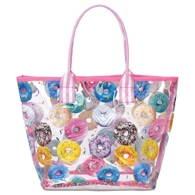iscream GO DO-NUTS CLEAR TOTE