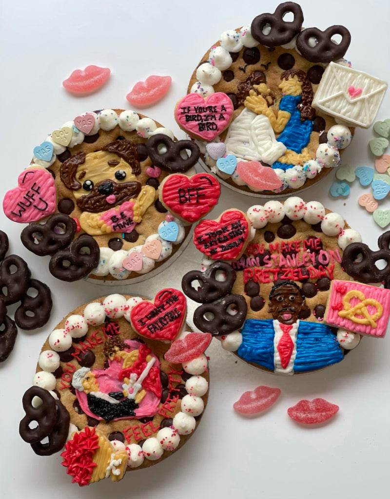 Valentine's Day Mini Cookie Cake