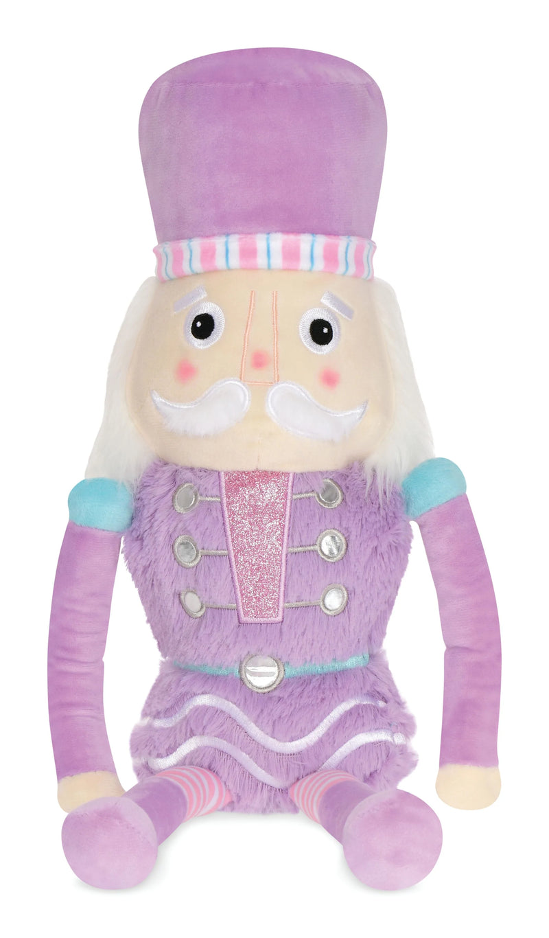 iscream LAVENDER NUTCRACKER PLUSH TOY