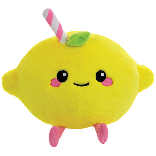 iscream PINK LEMONADE FLEECE PILLOW