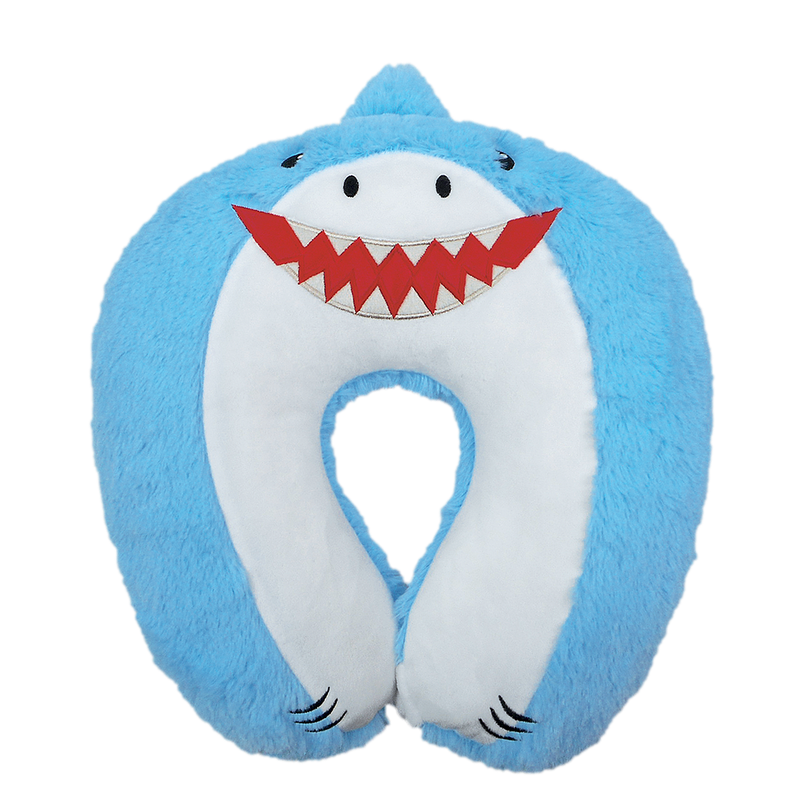 iscream SHARK FURRY NECK PILLOW