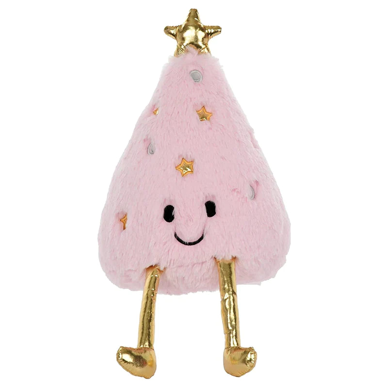 iscream MINI FURRY CHRISTMAS TREE PLUSH TOY
