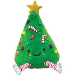 iscream MINI FURRY CHRISTMAS TREE PLUSH TOY