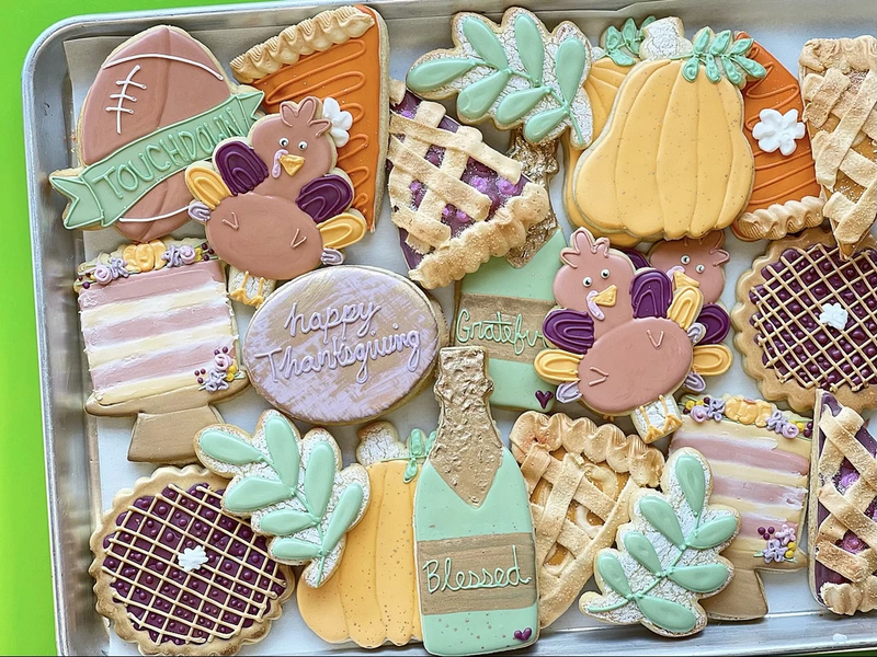 Thanksgiving Cookies Set