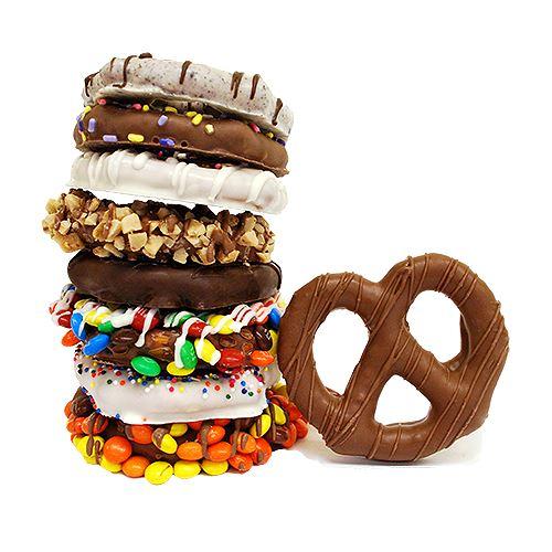 Assorted Chocolate Pretzels