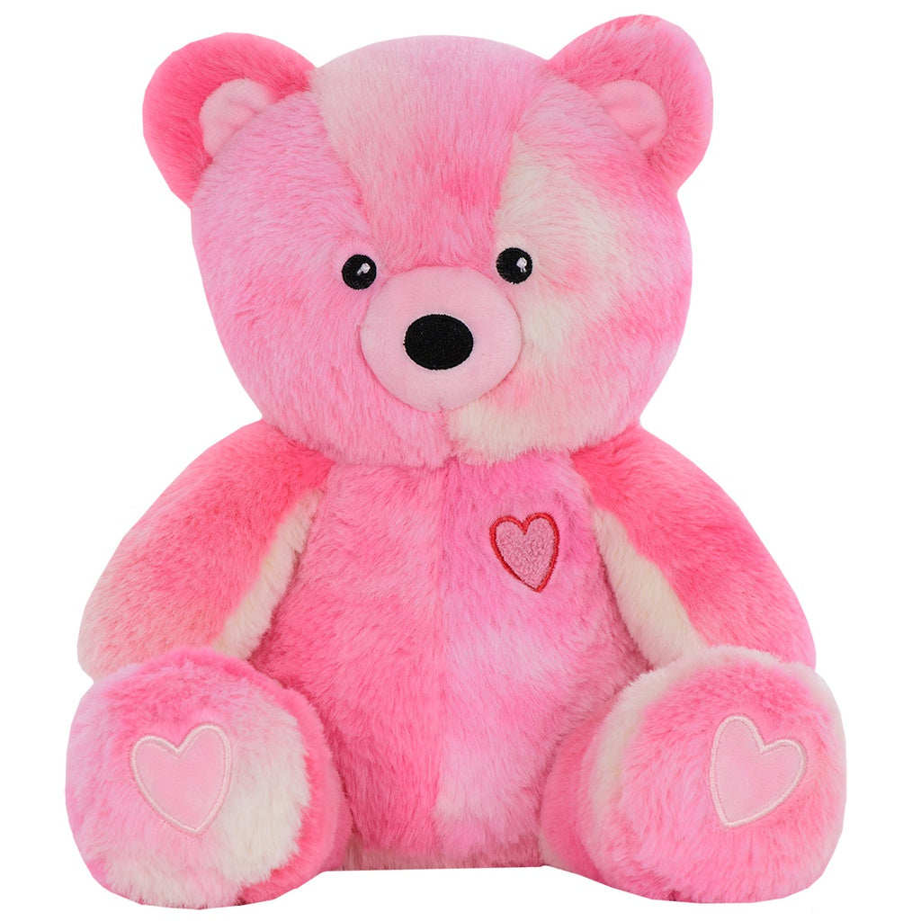 iscream Sweetheart Bear Furry Stuffed Animal