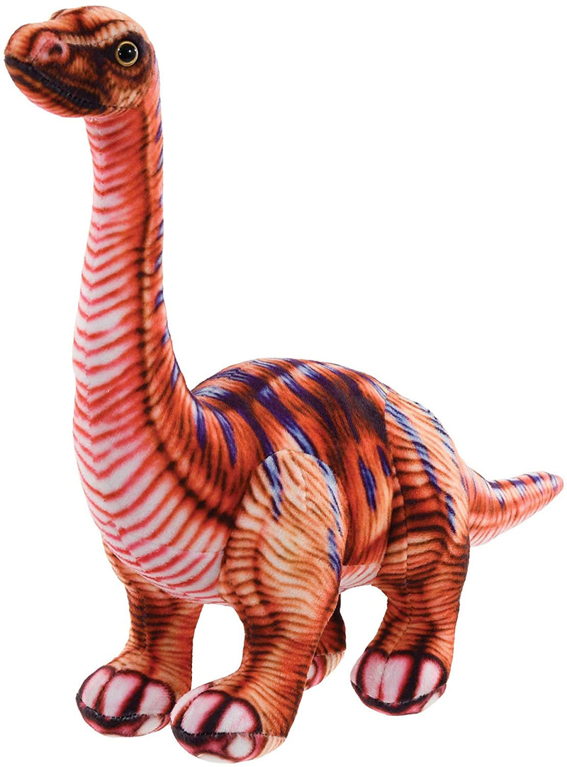 iscream Brontosaurus Dinosaur Buddies Plush with Roaring Sound
