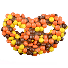 Milk Chocolate Covered Pretzels with Reese's Pieces