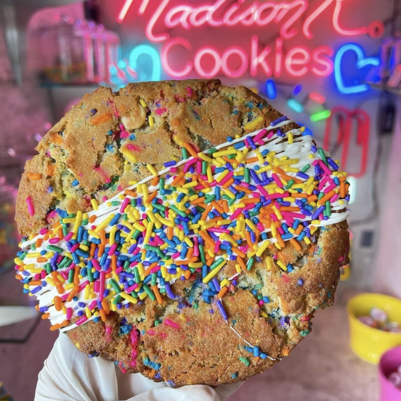 Giant Birthday Cake Cookie