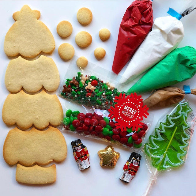 Christmas Tree Cookie Kit