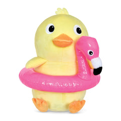 iscream Duck with Pool Float Plush