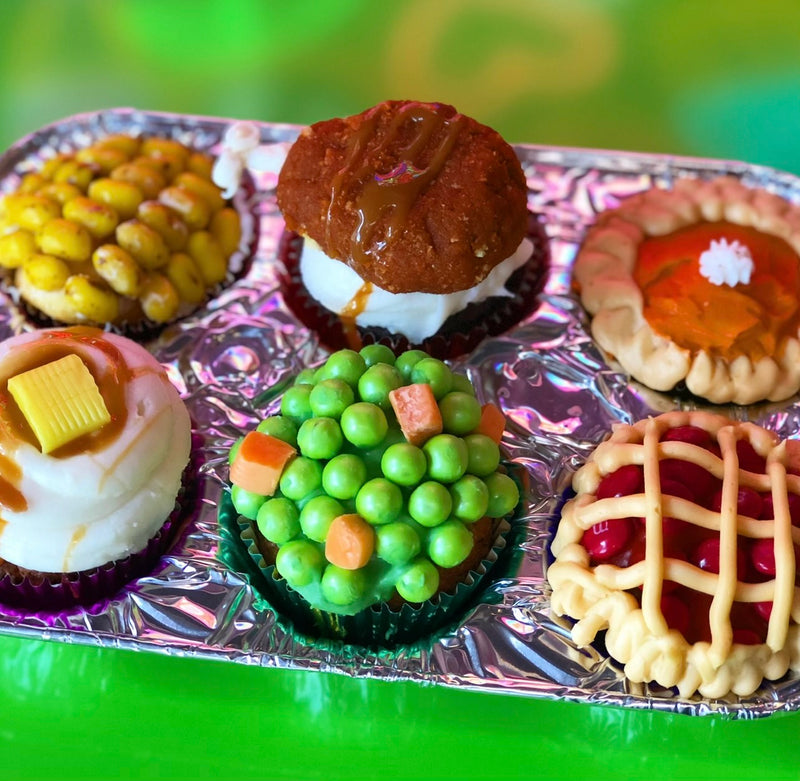 Thanksgiving Dinner Cupcake Set