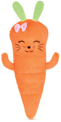 iscream Funny Bunny Carrot Plush Toy