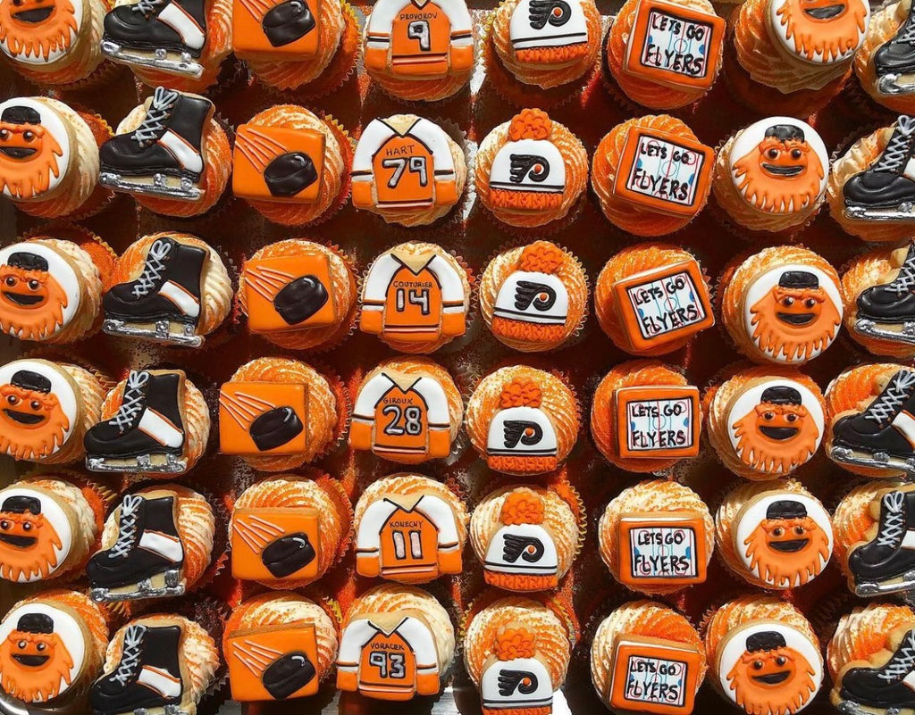 Flyers/Gritty Cupcake Set