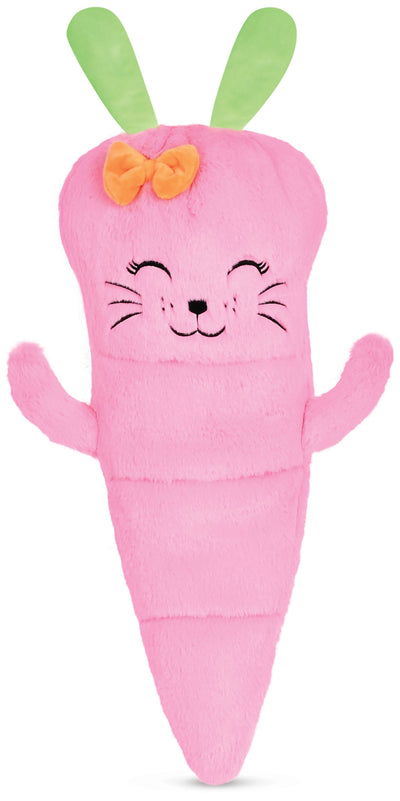 iscream Hoppy Bunny Carrot Plush Toy