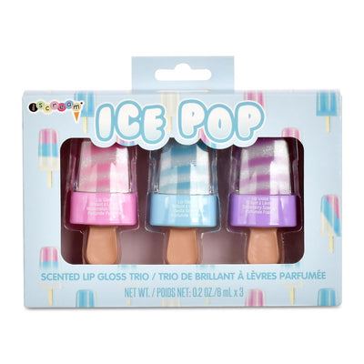 iscream Ice Pop Scented Lip Gloss Trio