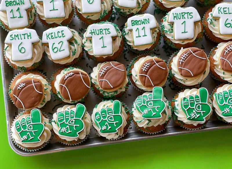 Eagles Cupcakes