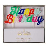 Meri Meri Happy Birthday Candle